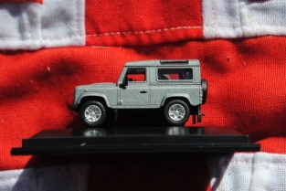 Oxford 76LRDF003 Land Rover Defender 90 Station Wagon-Orkney Grey